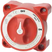 Blue Sea Systems E Series On Off Battery Switch Rood
