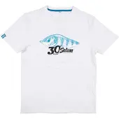Salmo 30th Anniversary Short Sleeve T-shirt Wit XL Man