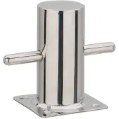 Talamex Stainless Steel Bollard Cleat Zilver 76 mm