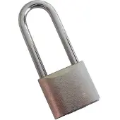 Wally Long Bow Padlock Zilver 50 mm