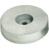 Tecnoseal Galvanized Stern Anode 2.69kg Zilver 125 mm