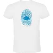 Kruskis Motorbiker Fingerprint T-shirt Met Korte Mouwen