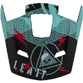 Leatt blauwe vizier voor motorhelm, geschikt voor helmen van maat 2.5 M tot XXL