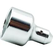 Mvspools Combate Aluminium Fishing Reel Knob Zilver