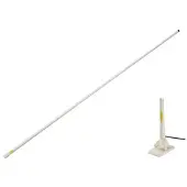 Glomex Supergain Capri Vhf Fiberglass Antenna Wit