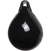 Majoni Solid Head Spherical Fender Zwart 55 cm