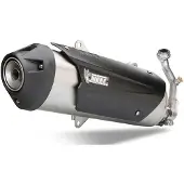 MIVV Urban Piaggio Mp3 400 2007-11 C.pg.0018.k Gehomologeerd Compleet Uitlaatsysteem