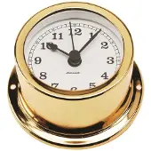 Autonautic Instrumental R72d Nautical Quartz Clock Geel