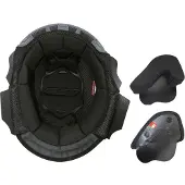 Cgm Volledig zwarte binnenvoering voor de 191 PIX helm, maat L