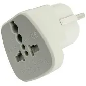 Euromarine Travel Adapter Plug 16a 250v Transparant