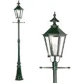 Ks Verlichting Nostalgische Buiten Lantaarn Manchester Groen
