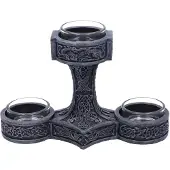 Nemesis Now Theelichthouder Thor's Hammer Multicolours