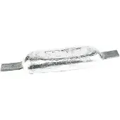 Talamex Zinc Alloy Anode Zilver 190 x 60 x 20 mm