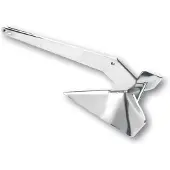 Lalizas Delta Anchor Zilver 30 kg