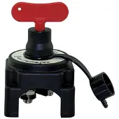 Nuova Rade Battery Switch With Removable Key 250a Zwart