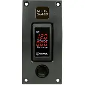 Talamex Gebogen Schakelpaneel Add-on Voltmeter/ampèremeter