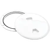 Beckson Marine Twist Out Deck Plate 5´´ Wit