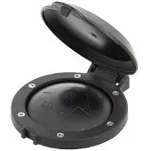 Maxwell Foot Switch With Lid Zwart 104 mm
