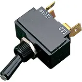 Sea-dog Line Dpdt On/off/on Toggle Switch Zwart