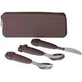 Citron Steel With Vehicle Cover Cutlery Set Bruin