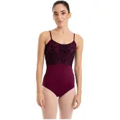 Intermezzo Manilastrap Sleeveless Leotard Paars M Vrouw