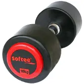 Softee Pro-sport 16kg Dumbbell Zwart 16 kg