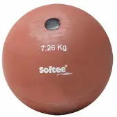 Softee 7.25kg Medicine Ball Rood