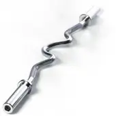 Olive Super Ez Olympic Z Bar 10kg Zilver 2.8 x 120 cm