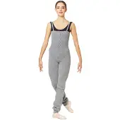 Intermezzo Skinleg Sleeveless Leotard Grijs 10 Years Meisje