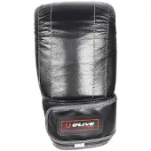 Olive Leather High Quality Synthetic Combat Gloves Zwart L-XL