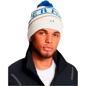 Under Armour Halftime Pom Beanie Wit