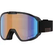 Bliz Skibril Rave Matt Black-White Logo / Orange/Blue