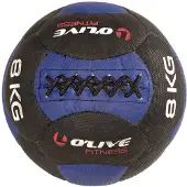 Olive Mini Medicine Ball 8kg Blauw 8 kg
