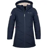 TROLLKIDS Girls Bergen Coat mantel voor kinderen, donkerblauw, maat 152