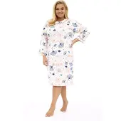 Cornette Dames Nachthemd Nachtjapon Esme 734/407 48 / 4XL