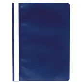 Exacompta 25x Snelhechtmap PP standaardkwaliteit - A4 - Blauw - 449207B
