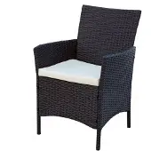 Aktive Table With 4 Chairs Zwart