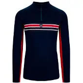 Dale of Norway - Aksla Baselayer Half Zip - Merino-ondergoed XXL, blauw