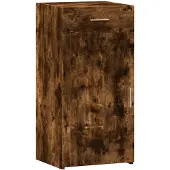 vidaXL Dressoir 45x42,5x93 cm bewerkt hout gerookt eikenkleurig