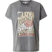 Garcia Shirt goud / donkergrijs / kreeft / wit