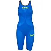 Arena Powerskin Carbon Air2 Open Back Competition Swimsuit Blauw FR 28 Vrouw