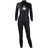 Aqua sphere Pursuit V3 Woman Long Sleeve Neoprene Wetsuit Zwart XS Vrouw