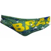 Turbo Brasil New Swimming Brief Groen 12-24 Months Jongen