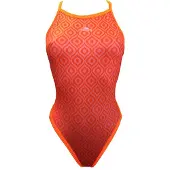 Turbo Wish Swimsuit Rood 3XL Vrouw