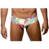 Turbo Island Swimming Brief Wit 4XL Man