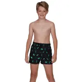 Speedo Jungleroar Allover 13´´ Swimming Shorts Zwart 12-13 Years Jongen