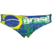 Turbo Happy Brazil Swimming Brief Veelkleurig 5XL Man