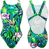 Turbo Jungle Bird Swimsuit Veelkleurig 3-4 Years Meisje