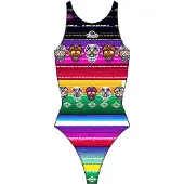 Turbo Poncho Swimsuit Veelkleurig M Vrouw