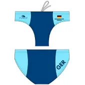Turbo Germany Swimming Brief Blauw 12-24 Months Jongen